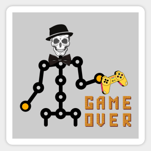 Skeleton Gamer Magnet